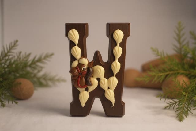 W Puur Chocoladeletter